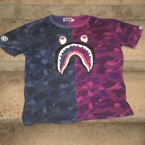 ABATHINGAPE BAPE SHARK SHIRT